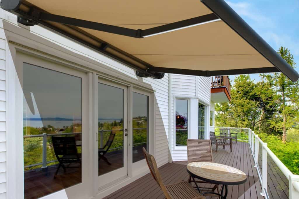 Folding Arm Awning