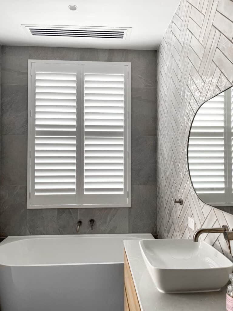 Bathroom Plantation Shutters